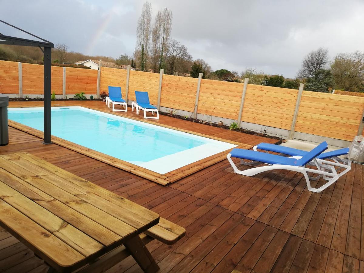 Magnifique Villa Sur Le Bassin D'Arcachon - Jacuzzi+Piscine - 8A10Pers Biganos Exteriér fotografie