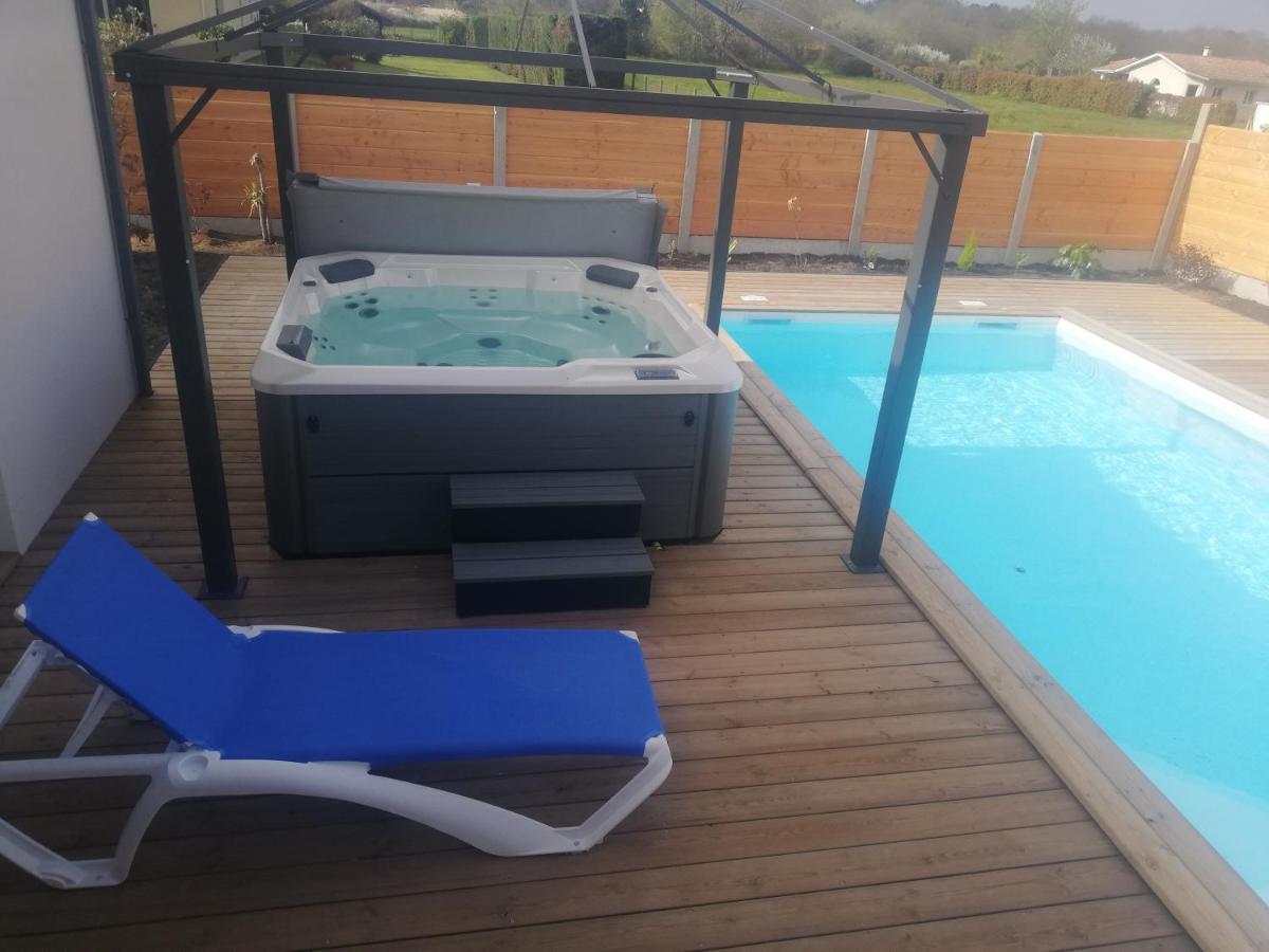 Magnifique Villa Sur Le Bassin D'Arcachon - Jacuzzi+Piscine - 8A10Pers Biganos Exteriér fotografie